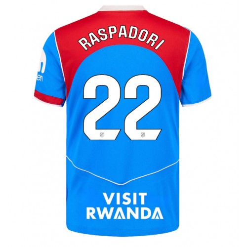 Atletico Madrid Giacomo Raspadori #22 Tredje Tröja 2025-26 Kortärmad Atletico Madrid Giacomo Raspadori #22 Tredje Tröja 2025-26 Kortärmad
